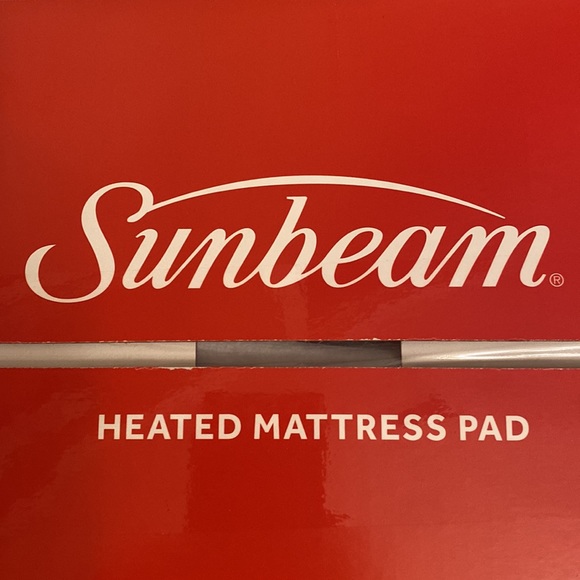 SUNBEAM NEW in Box King-size Heated Mattress Pad Dual Zone Controls - Picture 7 of 13